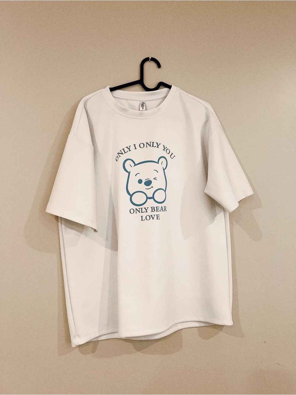 White Kids' Bear Graphic Tee - Only Bear Love